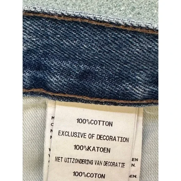 Harley-Davidson Mens Traditional Fit Straight Leg Blue Denim Jeans 34x34 - Picture 10 of 11